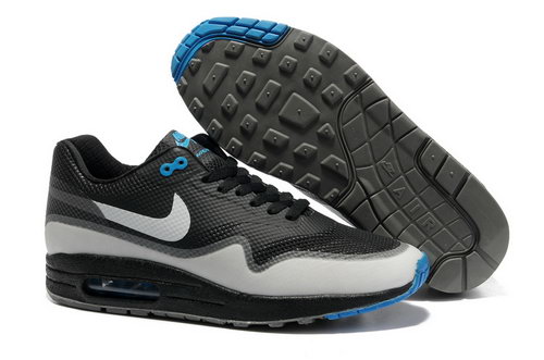 Nike Air Max 1 Hypefuse Men Black Blue Running Shoes Ireland